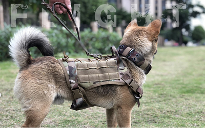 Chaleco Táctico de Camuflaje para Mascotas - Image 15