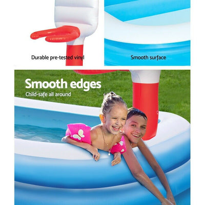 Piscina Inflable Familiar para Básquetbol con Profundidad Aumentada - Image 5
