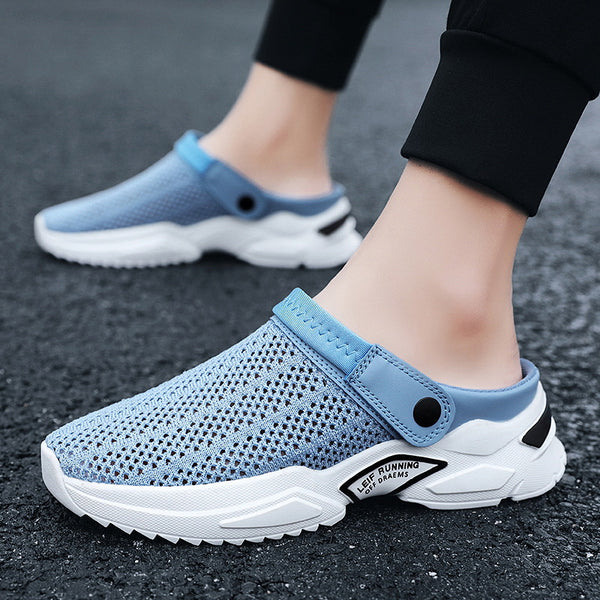 Sandalias Playeras Hombre Tipo Crocs con Agujeros Transpirables