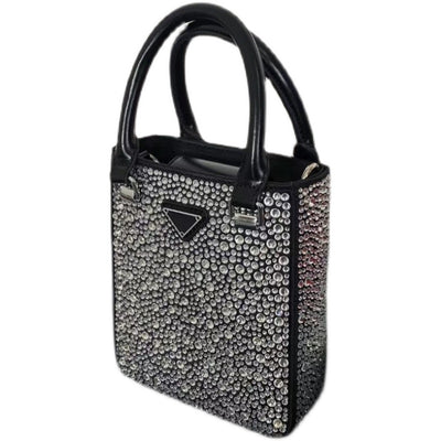 Bolso de Lujo con Diamantes y Cristales Swarovski de Un Hombro - Image 5