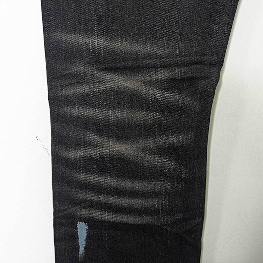 Jeans Rectos Rotos con Efecto Paint Splash y Stretch para Hombre - Image 12