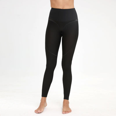Pantalones Yoga Levantacaderas con Malla y Costuras Deportivas para Mujer - Image 8