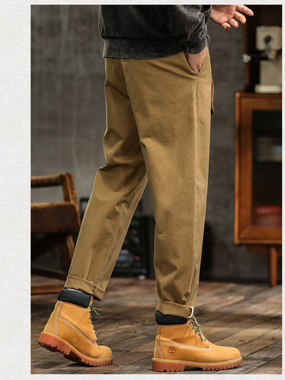 Pantalones de Trabajo Holgados Estilo Americano para Primavera Verano - Image 9