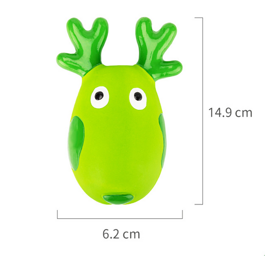 Juguete para Perros Látex Seguro Venado Resistente a Mordidas con Sonido - Image 6