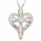 Fashion Love Heart Shaped Cross Pendant Love heart shaped cross 1PC
