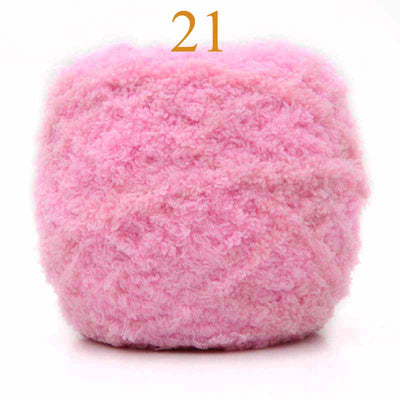 Bufanda de Cachemira Coral Tejida a Mano - Hilo de 3 Hebras con Orilla Delicada - Image 23