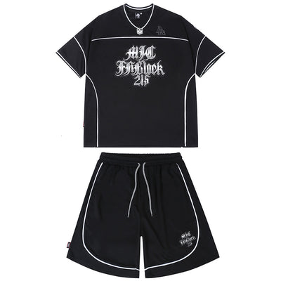 Conjunto de Camiseta Estampada de Manga Corta para Hombre - Image 20