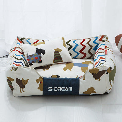Cama Ortopédica para Perros y Gatos con Funda Removible y Lavable - Image 12