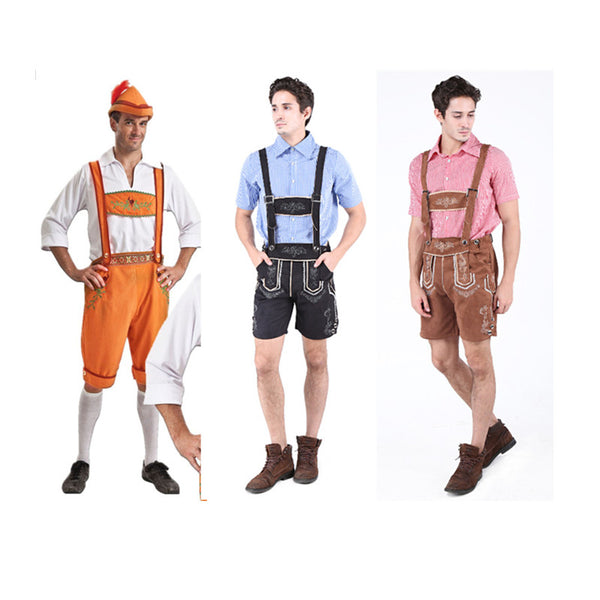 Tirantes Bicolores para Hombre Estilo Oktoberfest y Fiestas Tradicionales