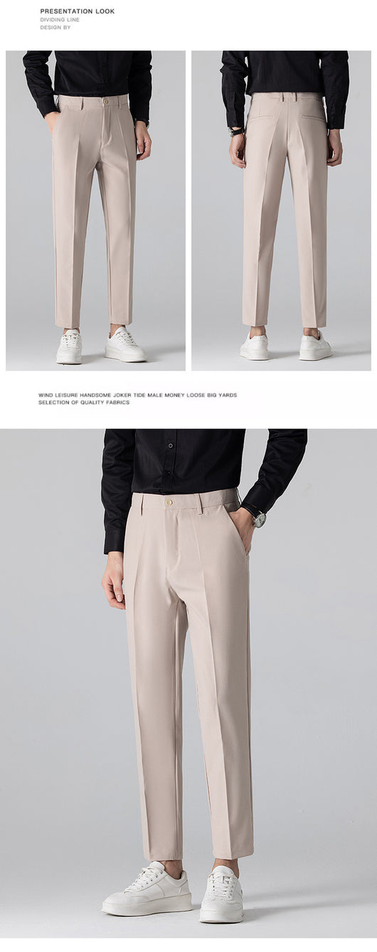Pantalones Capri Slim Fit Talla Grande para Hombre - Image 12