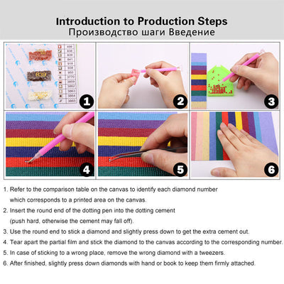 Cuadro Diamante 5D Árbol de las Cuatro Estaciones - Pintura Diamante DIY - Image 2