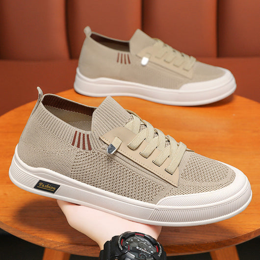 Zapatillas Casual de Lona Estilo Coreano para Hombre