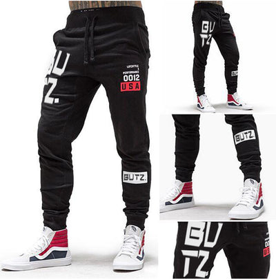 Pantalones de Buzo Fleece Hombre Tendencia Europea y Americana - Image 10