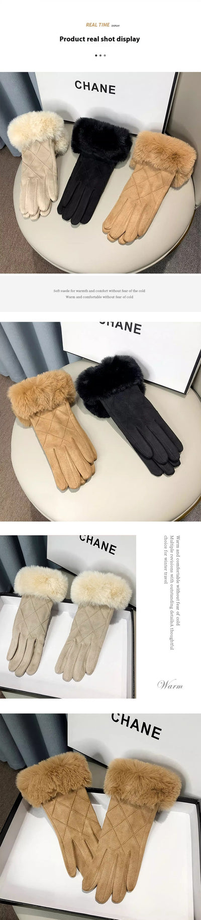 Guantes Térmicos con Pantalla Táctil y Forro Polar - Image 8