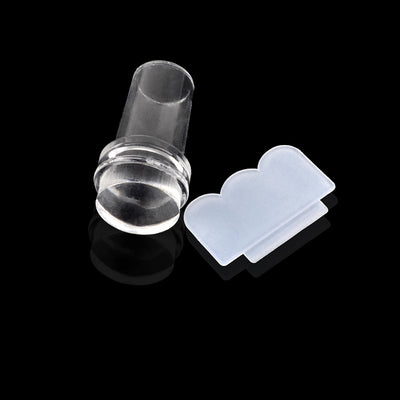 Sello Transparente para Nail Art - Raspador de Flores con Mango Ergonómico - Image 9