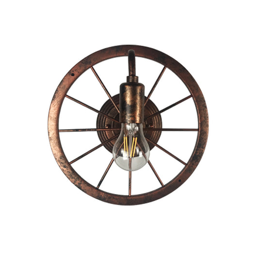 Lámpara de Pared Rueda Retro Estilo Industrial - Image 10
