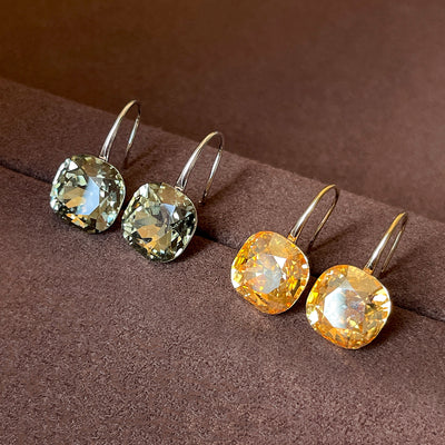 Aretes Geométricos con Circonita Cúbica