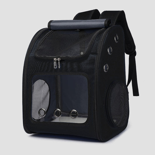 Mochila Transportadora para Mascotas Respirable y Cómoda para Viajes