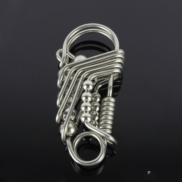 Llavero de Metal Brass para Auto - Colgante Unisex Elegante