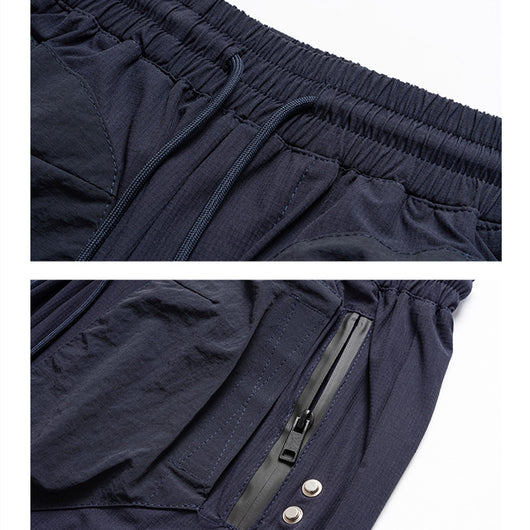 Shorts Casuales Holgados Retro Funcionales para Hombre - Image 17