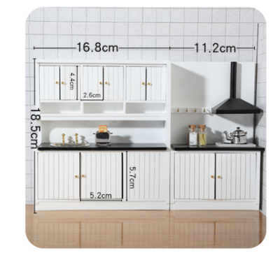 Mesa de Cocina en Miniatura - Mueble Decorativo para Dioramas y Escenas - Image 6