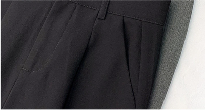 Pantalón Sastre Cintura Alta Pierna Recta Ancha para Mujer - Image 16
