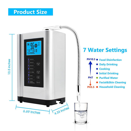 Máquina Ionizadora de Agua Alcalina para Beber - Image 7