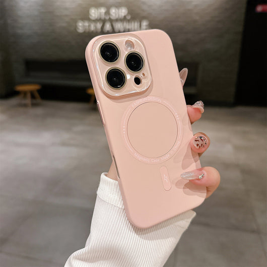 Funda Protectora de Cristal con Textura Suave para Teléfono - Image 5