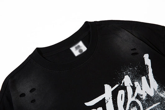 Playera Casual Hombre con Diseño de Letras Atrevidas - Image 19