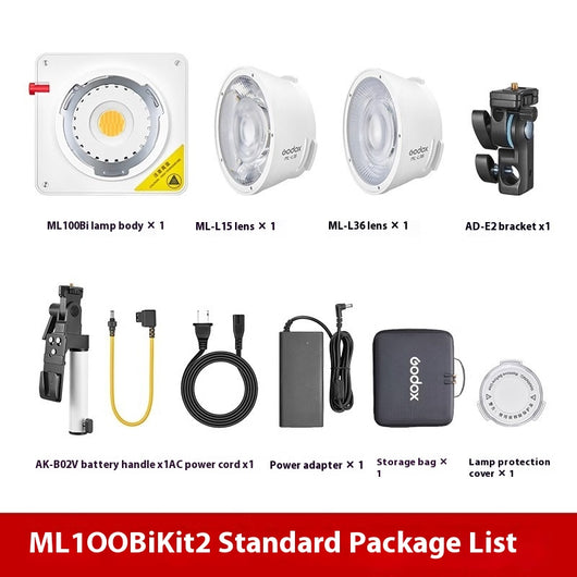 Luz de Relleno Profesional ML100Bi Alta Potencia King - Image 7