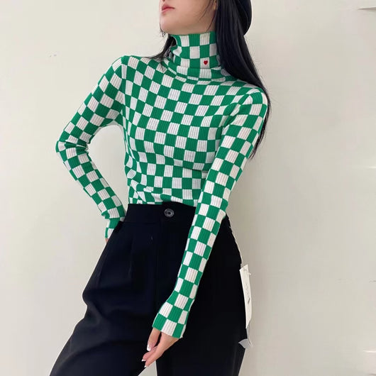 Suéter Tejido de Mezcla de Lana para Mujer - Image 3