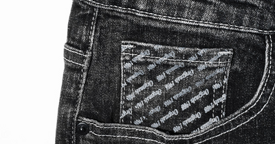 Pantalones Lápiz Estilo Coreano con Estampado de Bolsillo para Hombre - Image 13