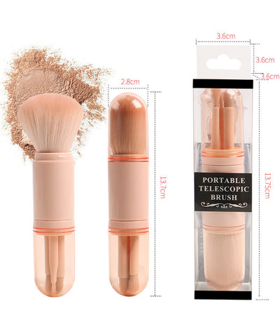 Brocha de Maquillaje Retráctil 4 en 1 para Contorno de Ojos - Image 17