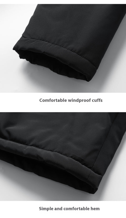 Chaqueta Impermeable Térmica de Algodón Grueso para Actividades al Aire Libre - Image 35