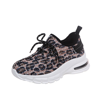 Zapatillas Plataforma Estampado Leopardo para Mujer - Sneakers Casuales Cómodos - Image 12