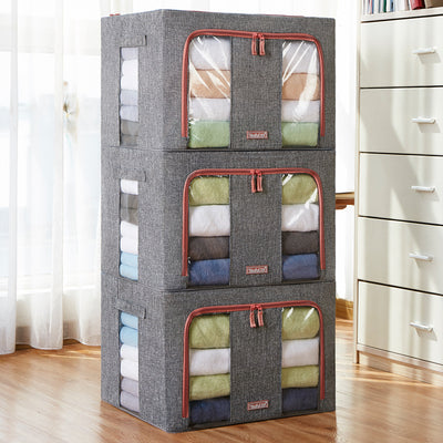 Caja Organizadora Plegable de Tela para el Hogar - Image 22