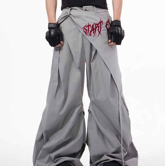 Pantalones Funcionales Tipo Wide-leg para Niños - Comodidad y Estilo - Image 3