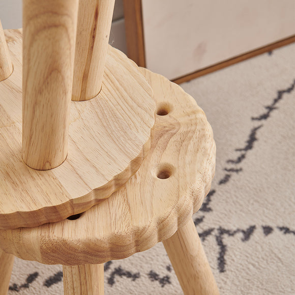 Banco de Madera Maciza Minimalista para Sala de Estar