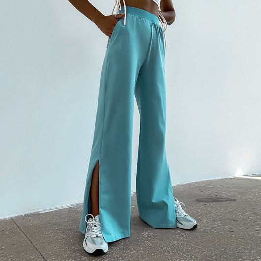 Pantalones Sueltos Fluidos de Corte Recto - Efecto Adelgazante - Image 18