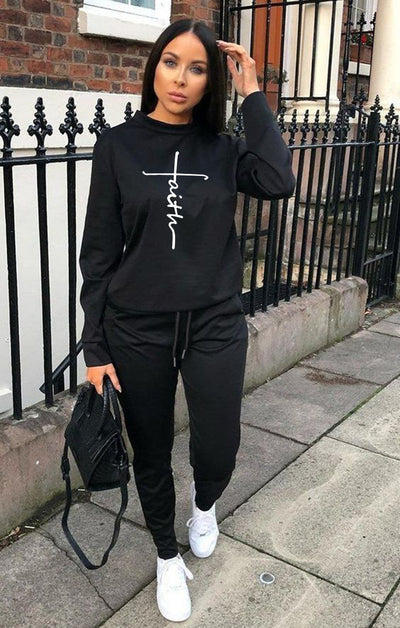 Conjunto Deportivo Casual Impreso para Otoño e Invierno - Image 11