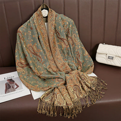 Pashmina Estampada para Mujer - Bufanda Cálida y Elegante - Image 12