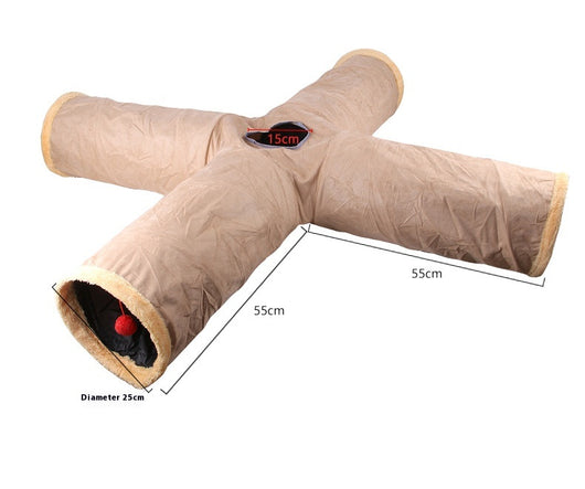 Túnel para Gatos - Juguete Interactivo Plegable - Image 13