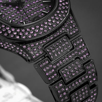 Reloj Hip Hop para Hombre con Diamantes Completos - Diseño Exclusivo - Image 11