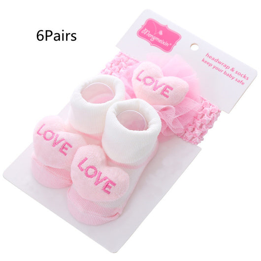 Calcetines Infantiles con Pompones 3D y Lunares Estampados - Image 6