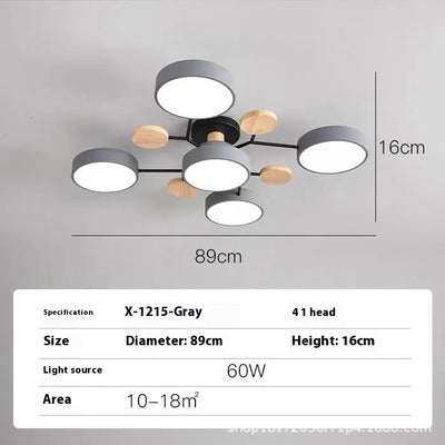 Lámpara de Techo Moderna Minimalista para Sala de Estar - Image 7