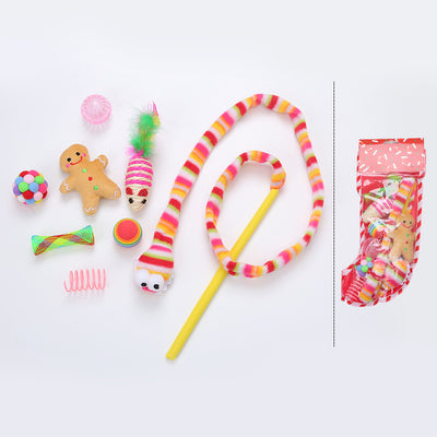 Set de Regalo Navideño para Gatos Invierno Cálido - Image 4