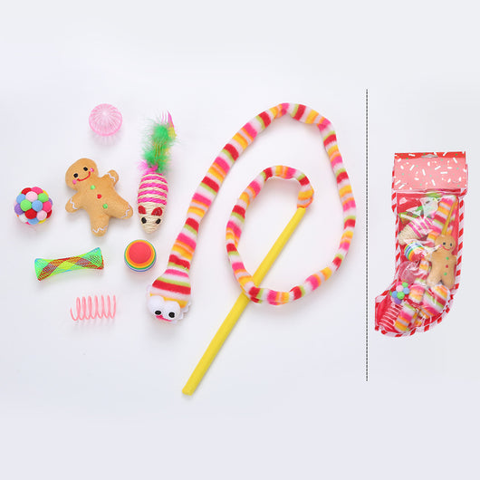 Set de Regalo Navideño para Gatos Invierno Cálido - Image 4