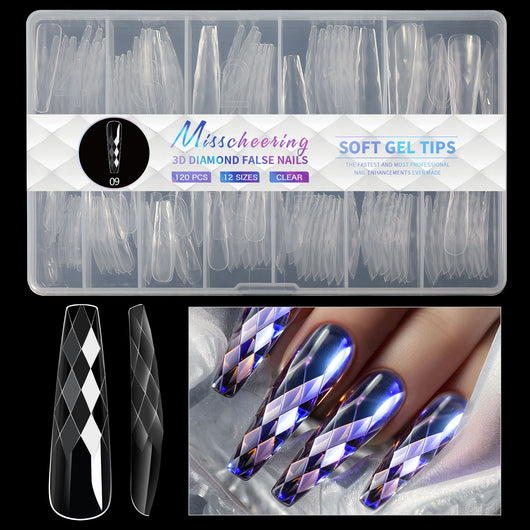 Puntas de Uñas 3D Diamond Wear de Larga Duración - Image 13