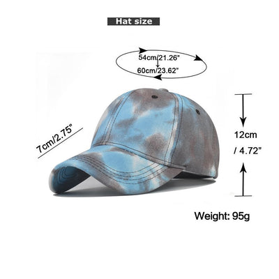 Gorra de Béisbol Tie-Dye Unisex en Algodón - Image 9