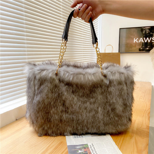 Bolso de Mujer Grande Estilo Europeo Moderno Bandolera Elegante de Moda